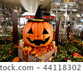 萬聖夜鬼魂南瓜大阪駐地空間正方形 44118302