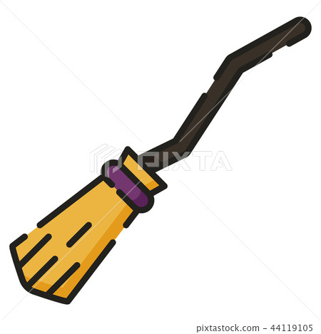Broom LineColor illustration 44119105