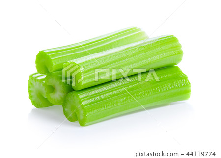 celery isolated on white background celery isolated on white background 44119774