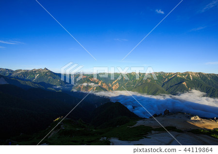 [Tsubame-dake, Nagano Prefecture] From Yatsugatake to Yarigatake 44119864