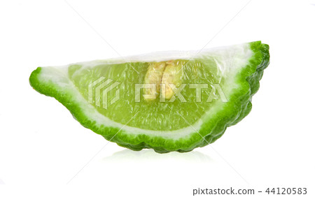 bergamot slice on white background bergamot slice on white background 44120583