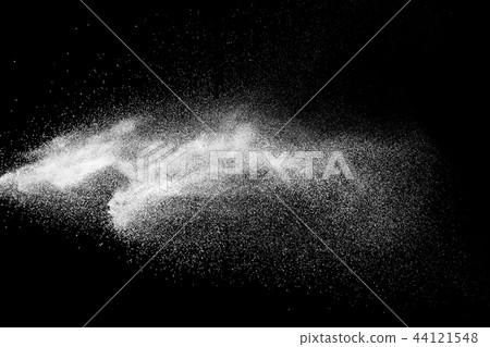 Bizarre forms of white powder explosion cloud  44121548