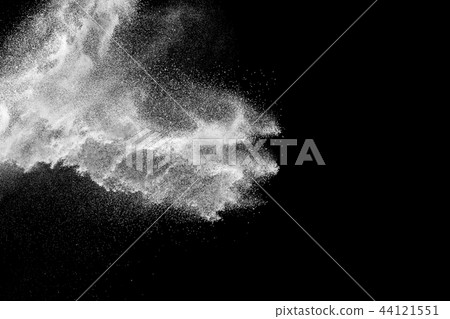 Bizarre forms of white powder explosion cloud  44121551