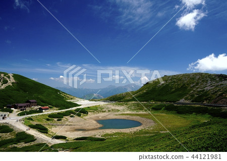 夏季的Norikuradake(地點:富士見市附近的Norikura) 夏季的Norikuradake(地點:富士見市附近的Norikura) 44121981