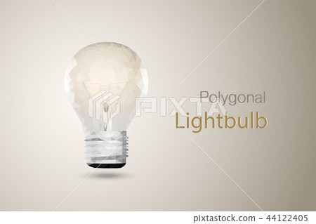 Polygonal light bulb Polygonal light bulb 44122405