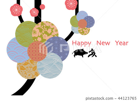 新年賀卡 44123765