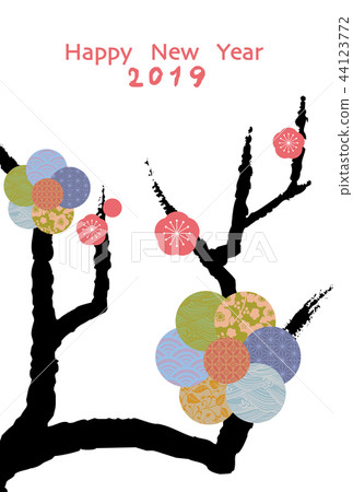 New Year's card New Year's card 44123772