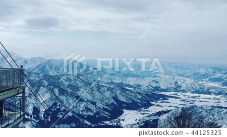 Mountain in winter 44125325