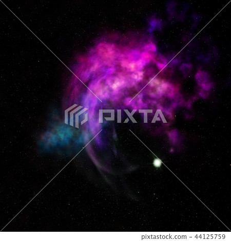Small part of an infinite star field. 3D rendering Small part of an infinite star field. 3D rendering 44125759