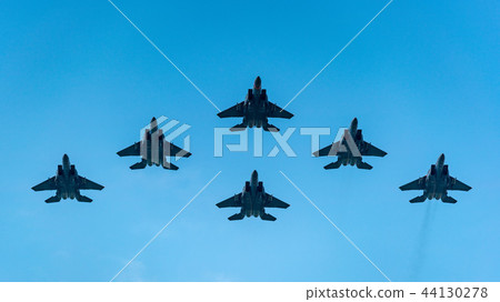 Air show fighter formation flight Air show fighter formation flight 44130278