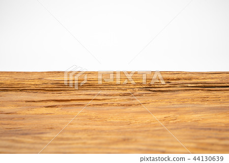 Brown natural wood plank, background 44130639