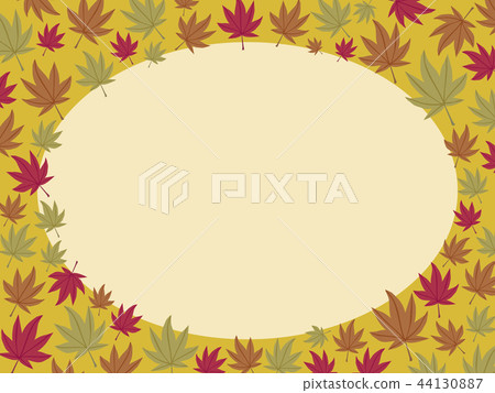 Maple frame - Stock Illustration [44130887] - PIXTA