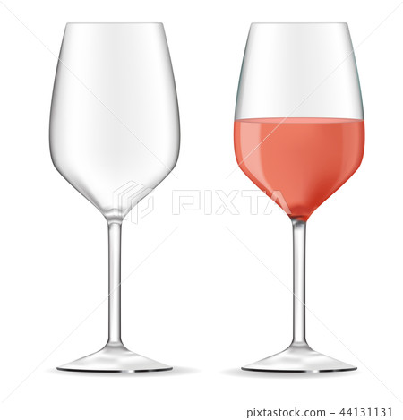 Glass of wine - Stock Illustration [44131131] - PIXTA