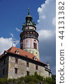 [Cesky Krumlov] Column tower of the castle 44131382