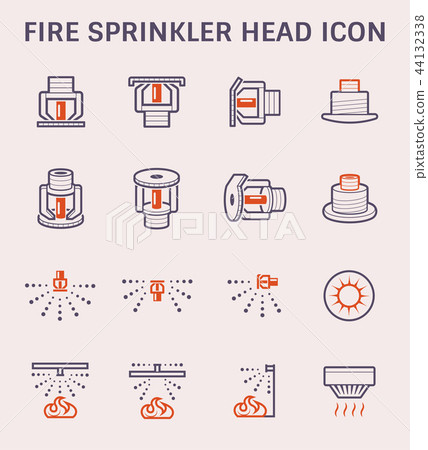 fire sprinkler icon 44132338