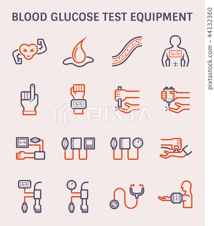 Blood test icon 44132360