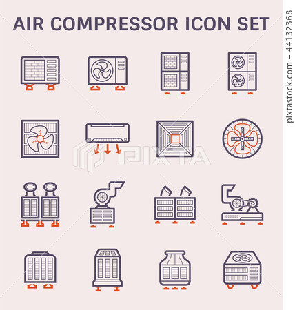 air conditioner icon 44132368