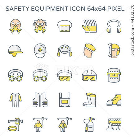safety equipment icon 44132370