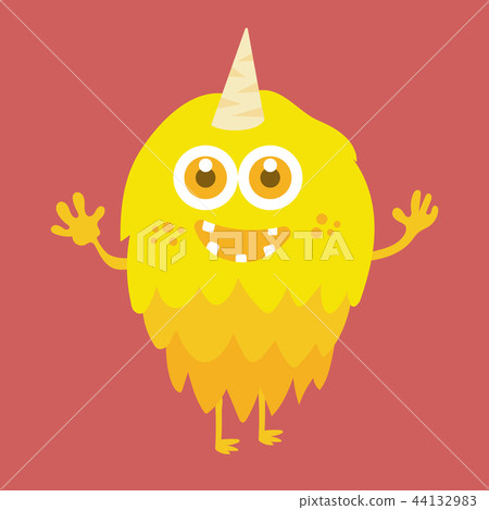 Cute monster cartoon character 44132983
