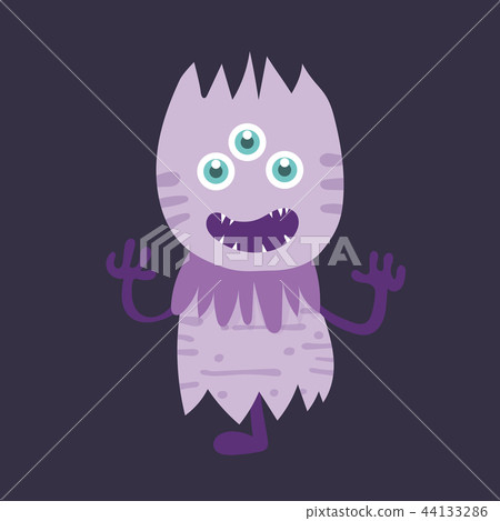 Cute monster cartoon character Cute monster cartoon character 44133286