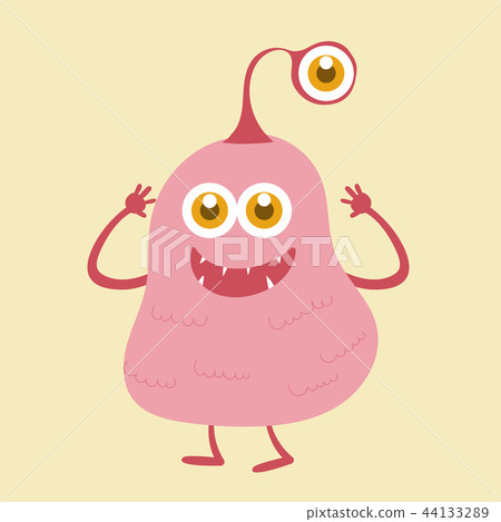Cute monster cartoon character Cute monster cartoon character 44133289