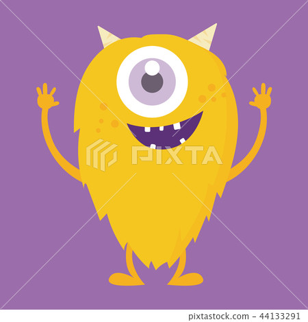 Cute monster cartoon character Cute monster cartoon character 44133291
