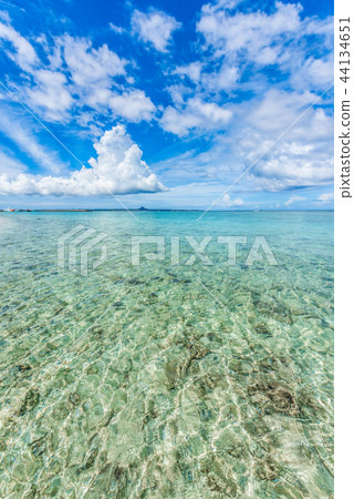 Beach of Okinawa Minnajima Beach of Okinawa Minnajima 44134651
