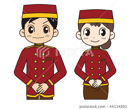 Hotel Bellboy 44134892