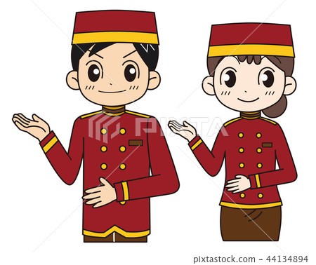 Hotel Bellboy 44134894