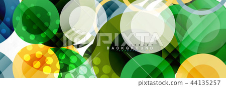 Circle composition abstract background Circle composition abstract background 44135257