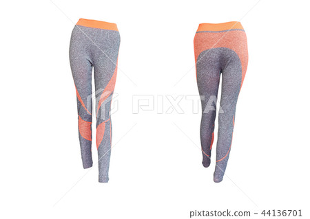 sports Pants for woman,isolated on white sports Pants for woman,isolated on white 44136701