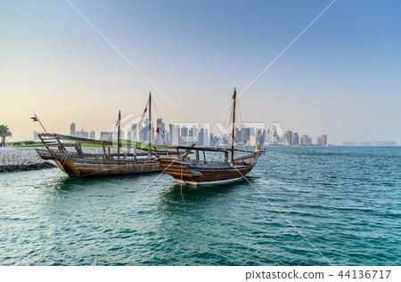 Qatar traditional dhow 44136717