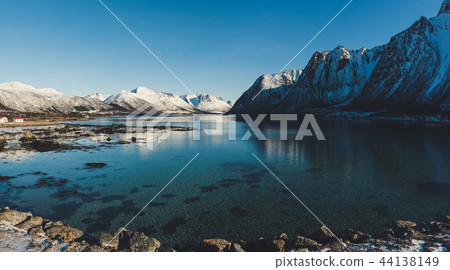 Winter Norway lake 44138149