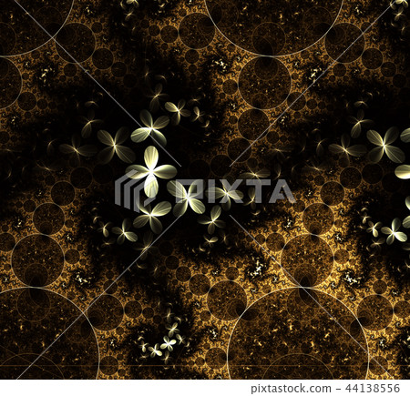 Abstract swirls in bright colors.  44138556