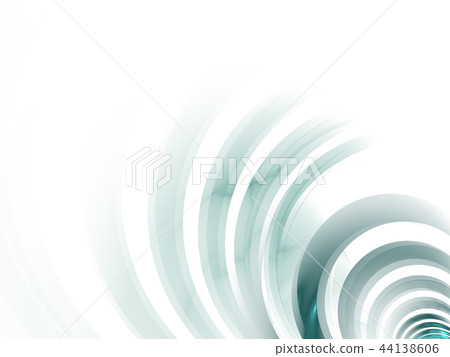 Abstract Fractal Metallic Swirl Background Art 44138606