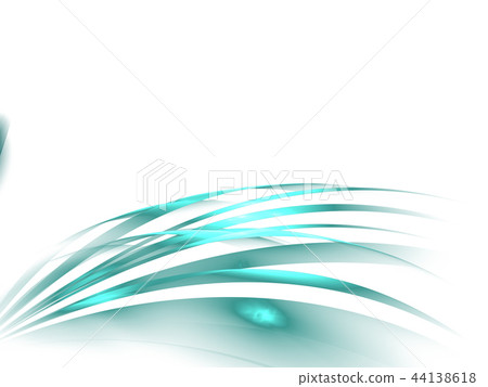 Abstract Fractal Metallic Swirl Background Art 44138618