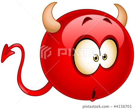 Wonder devil emoticon 44138701