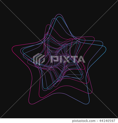 Random chaotic lines that creat real shapes. Chaos pattern, abstract texture. Order vs chaos concept Random chaotic lines that creat real shapes. Chaos pattern, abstract texture. Order vs chaos concept 44140597