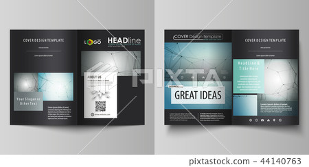 Business templates for bi fold brochure, magazine, flyer, booklet or report. Cover design template Business templates for bi fold brochure, magazine, flyer, booklet or report. Cover design template 44140763