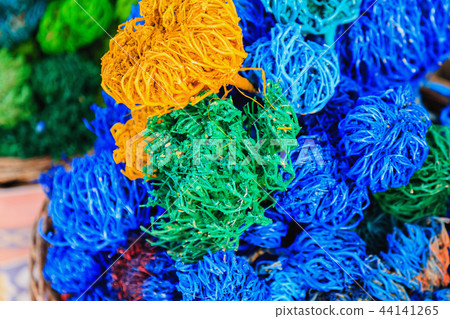 colored dried algae 44141265