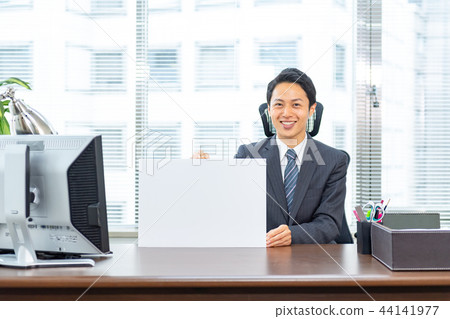 Businessman, office, board 44141977