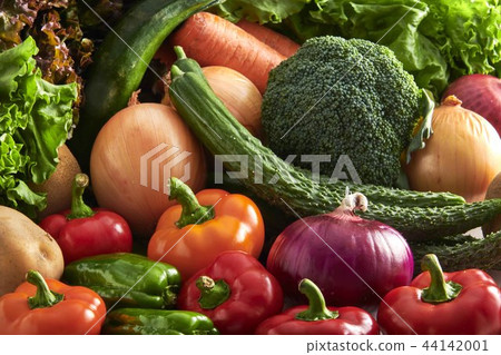 Gathering of fresh vegetables 44142001