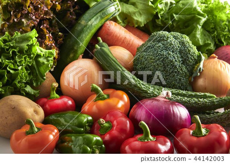 Gathering of fresh vegetables 44142003