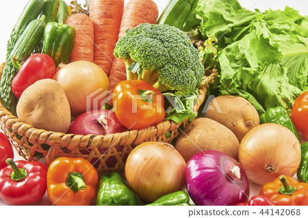 收集新鮮蔬菜 44142068
