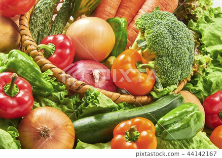 Gathering of delicious vegetables 44142167