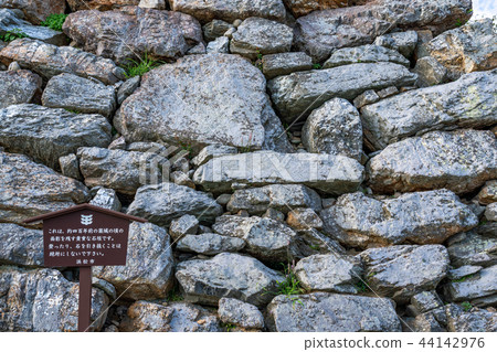 （靜岡縣）濱松城的石垣（僅限田野） 44142976