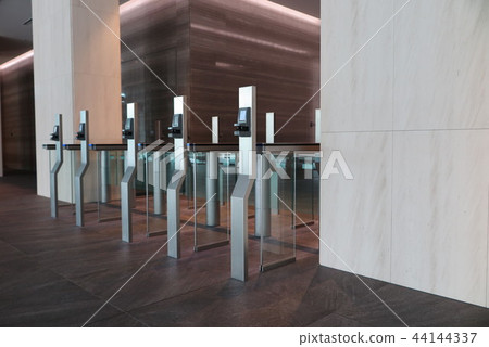 Security gate (with copy space) 44144337