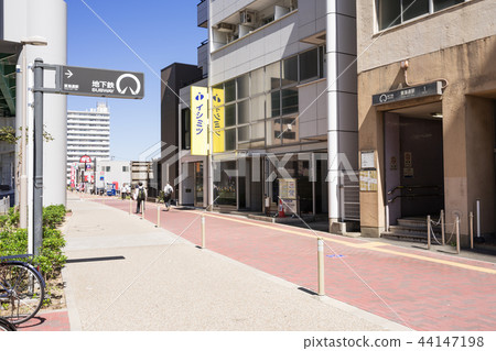 Nagoya Municipal Subway Meiko Line Tokaidori Station No. 1 entrance Nagoya Municipal Subway Meiko Line Tokaidori Station No. 1 entrance 44147198