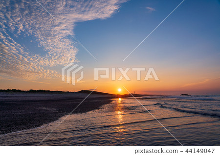(Shizuoka) Nakatajima sand dunes Sunrise (Shizuoka) Nakatajima sand dunes Sunrise 44149047
