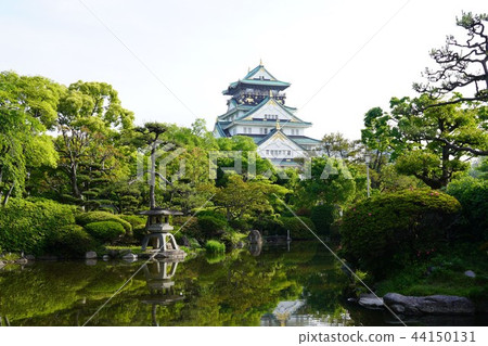 大阪城堡以綠色 大阪城堡以綠色 44150131